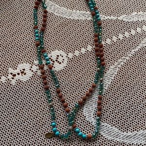 Zacasha Beaded Crystal Necklace